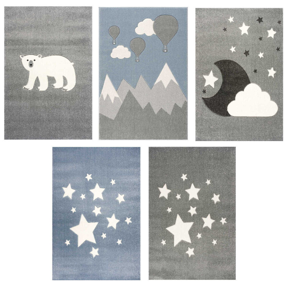 Scandic Toys ScandicLiving Kinderteppich 120x180 cm