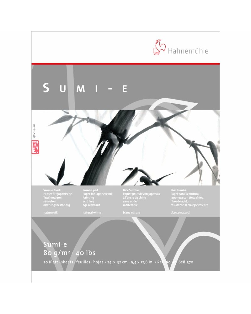 Bloc Sumi-e 30x40