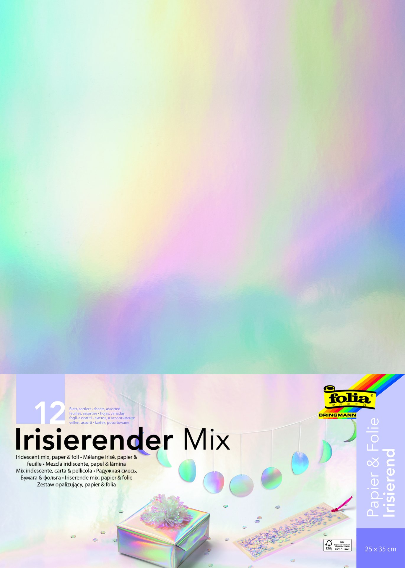 Irisierender Mix