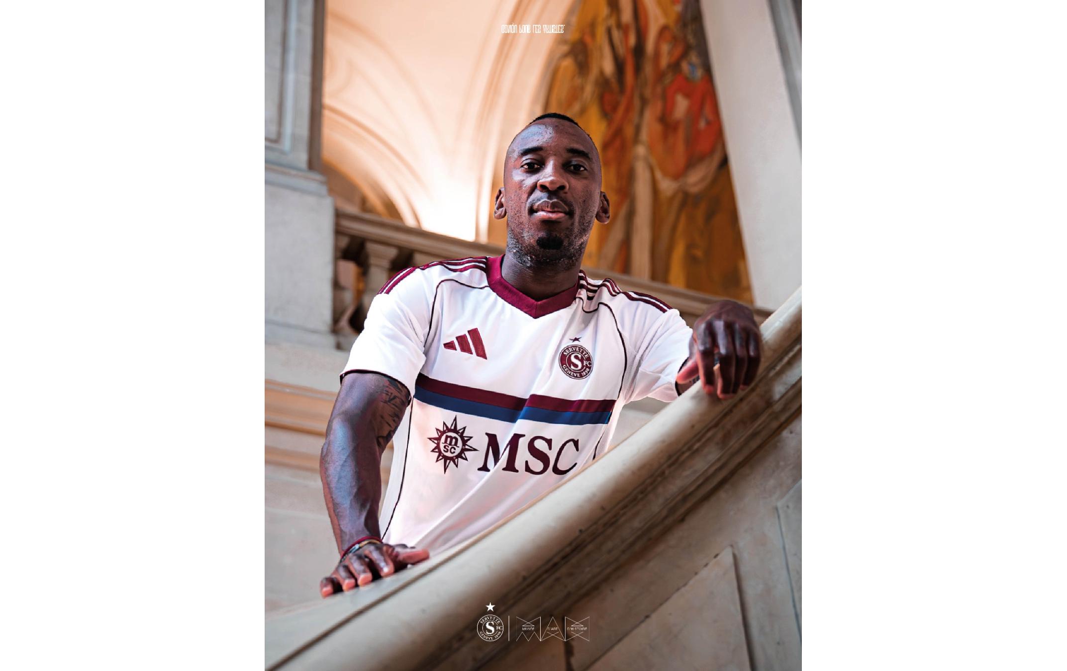 Jersey Away 25/26 M, Weiss<br>Auswärtstrikot des Servette FC für die Saison 2025/26