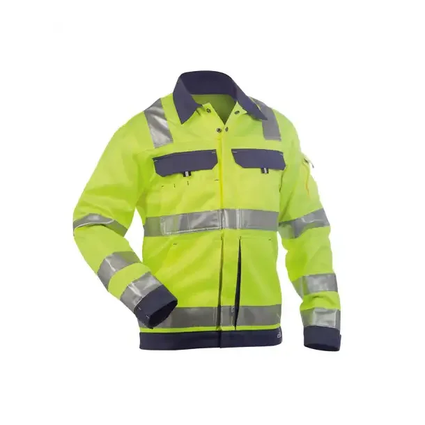 DASSY® DUSSELDORF (300184) HIGH VISIBILITY Arbejdsjakkegul og blå