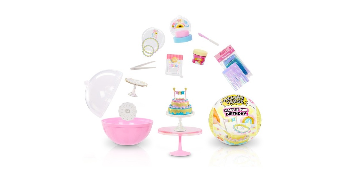 MGA EntertainmentMiniverse - Make It Mini Birthday Knutselen  (Assortiment product)
