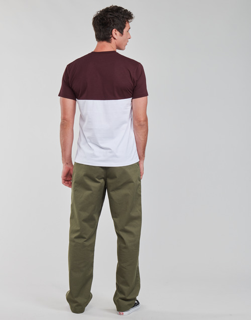 Vans - COLORBLOCK TEE - Blanc
