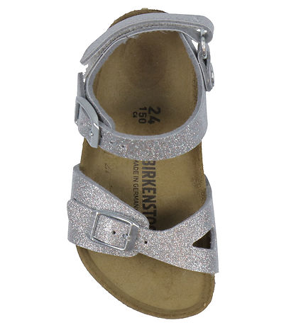 Birkenstock Sandalen - Rio AS Kids - Funkelndes Silber