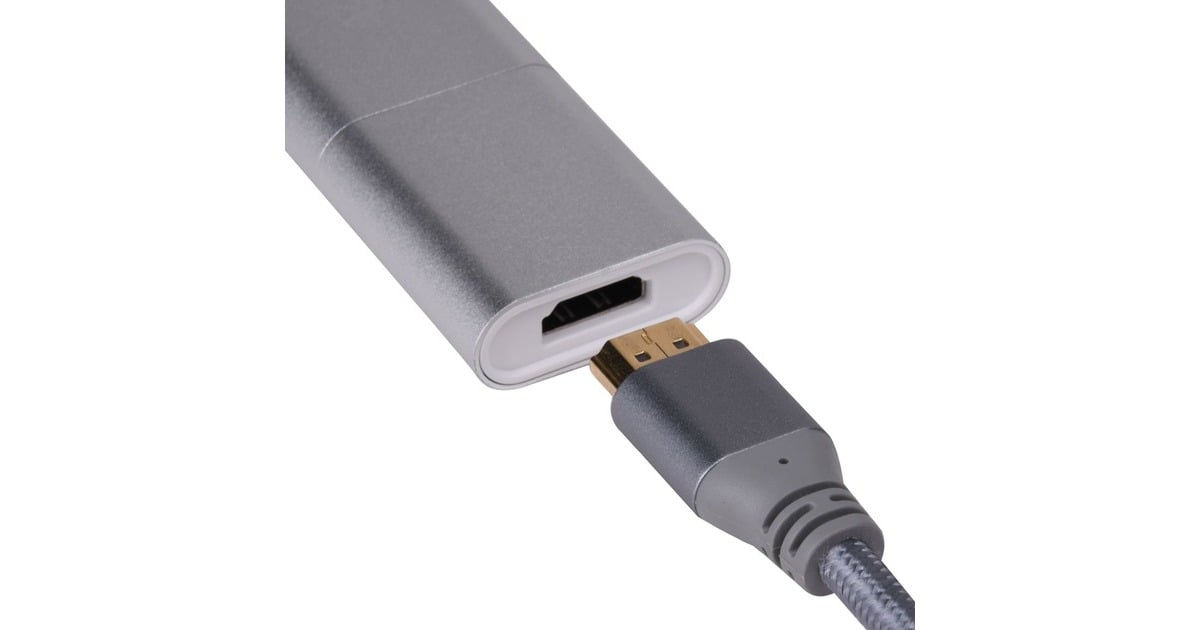 SilverStoneEP11S USB hub adapter  (Aluminium/wit)