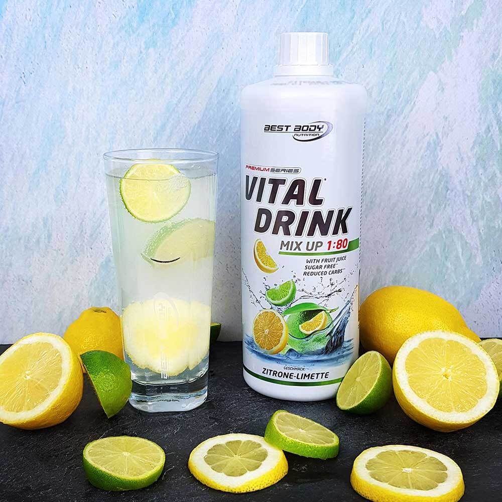 Best Body Nutrition Low Carb Vital Drink, Zitrone-Limette