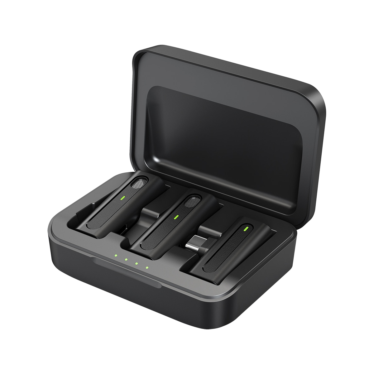 Lettbetjent mikrofon (lavalier) for mobiltelefon, med klips