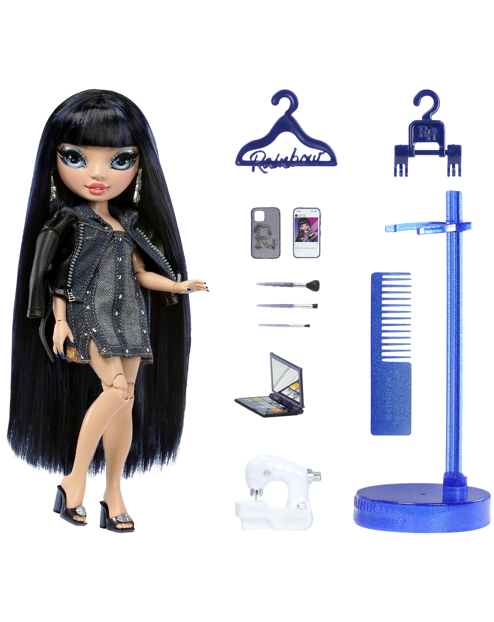 Fashionpuppe RAINBOW HIGH - KIM NGUYEN in blau