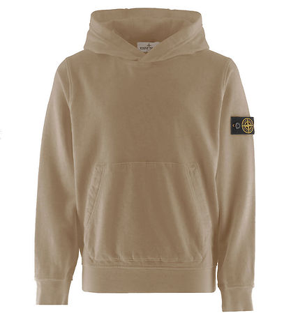 Stone Island Kapuzenpullover - Deserto m. Logo