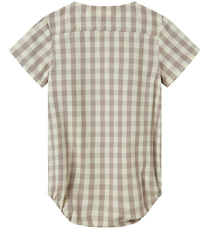Lil' Atelier Hemdbody k/æ - NbmDidrik - Vapor Blue