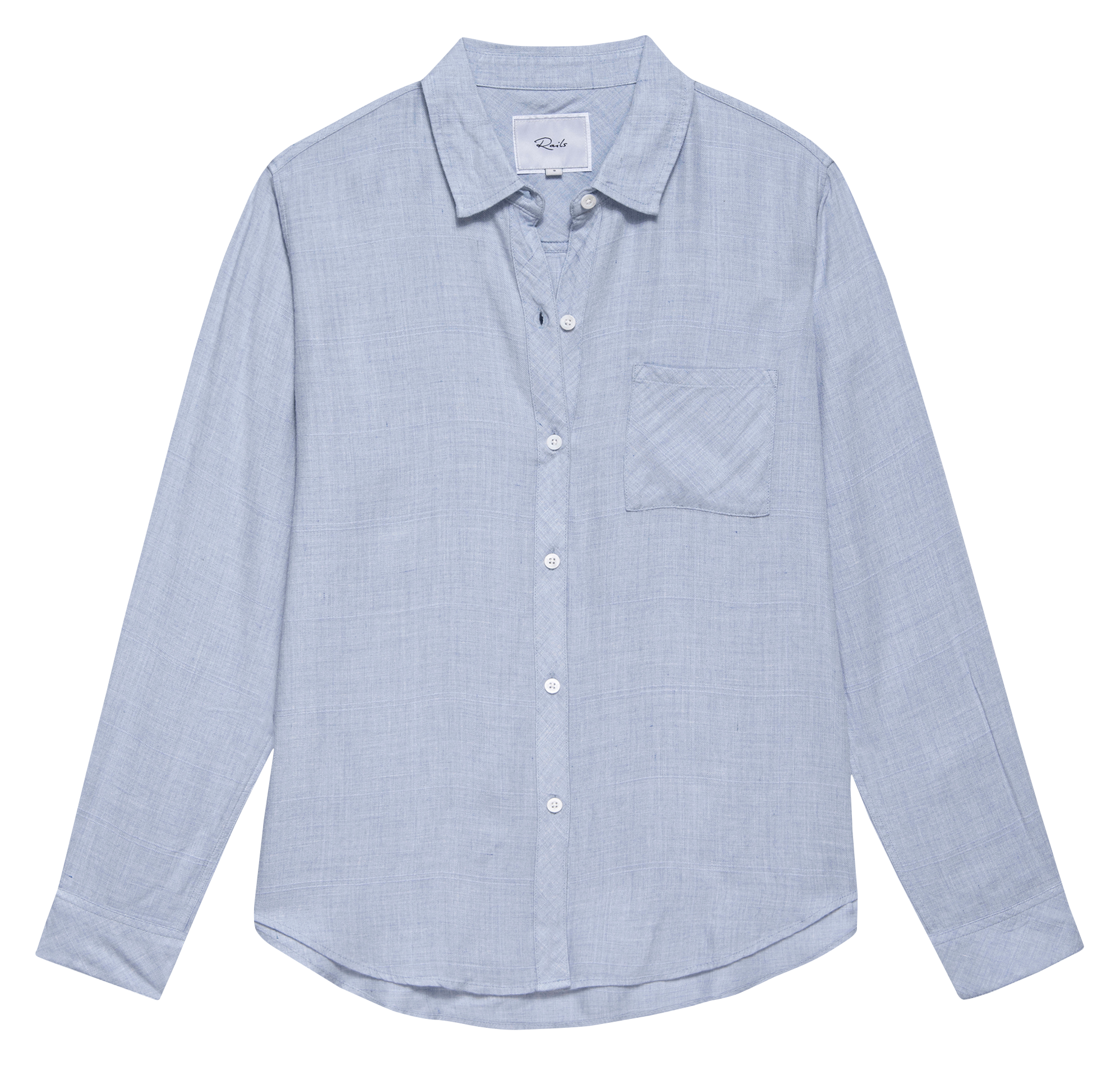 HUNTER - Chemise droite à carreaux | Bleu