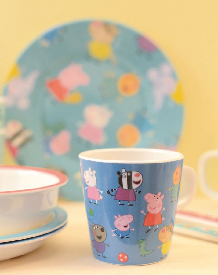 Melamin-Dessertteller PEPPA PIG in bunt