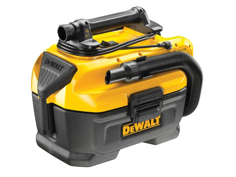 DEWALT Akku-/Netz-Sauger 18 V DCV584L Solo Universeller Sauger für Akku- oder Netzbetrieb