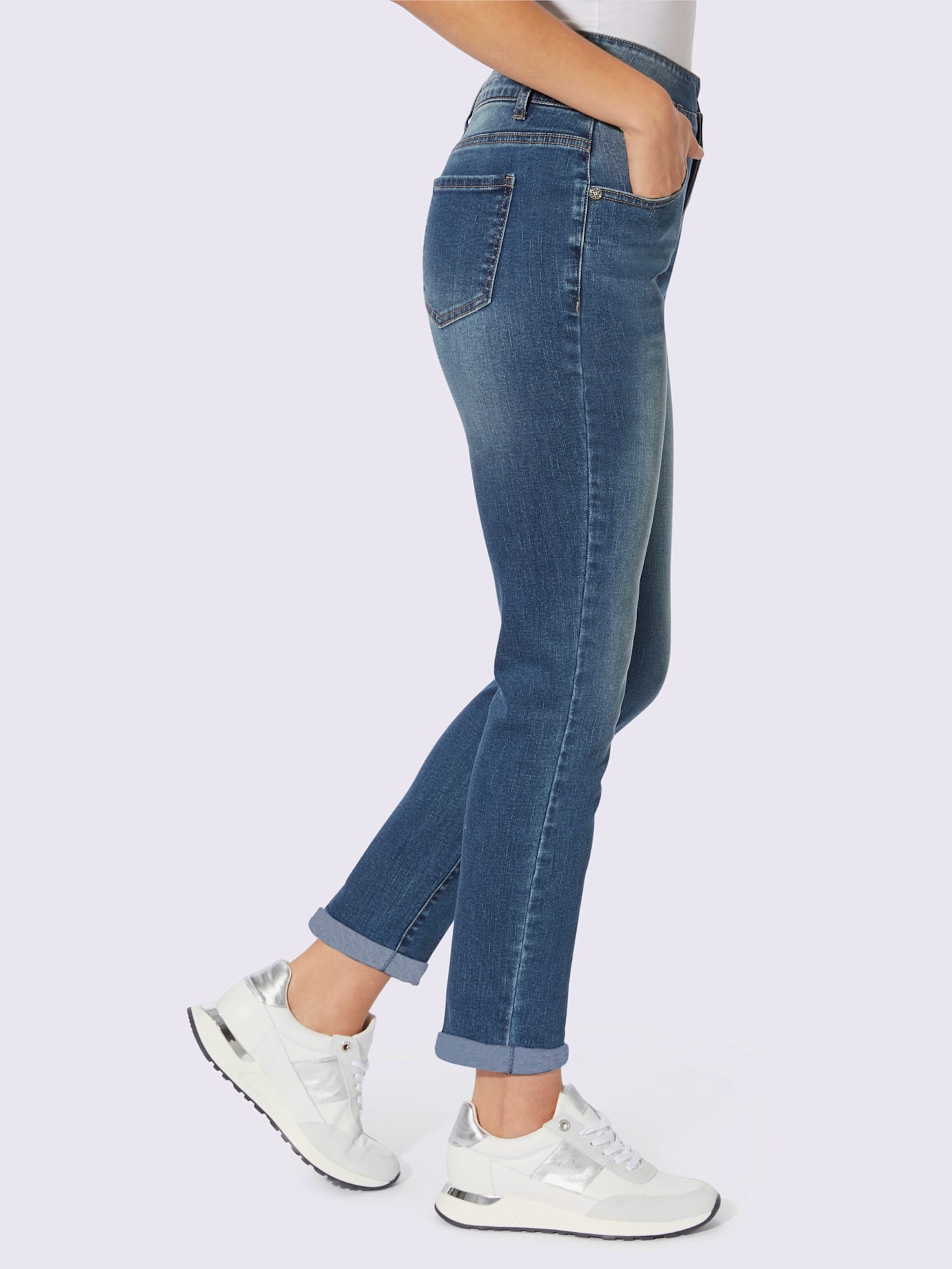 Jean ceinture extra-haute