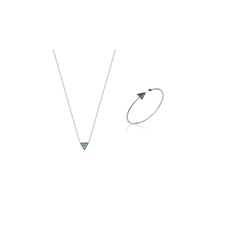 Collier Femme - Argent 925 - Longueur : 45 cm