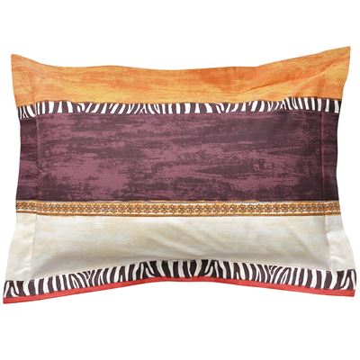 Linge de lit rayures zèbre - BECQUET CRÉATION