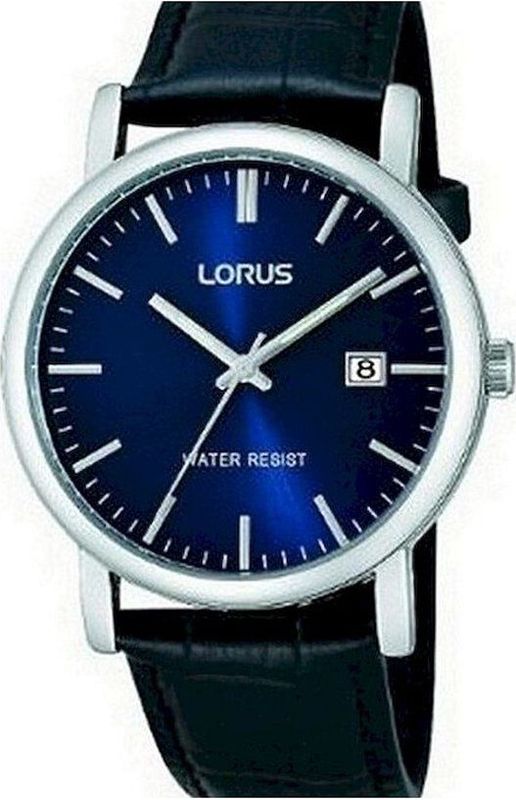 Lorus - RG841CX5 - Herenhorloge - Blauw - Roestvrijstaal - Leder
