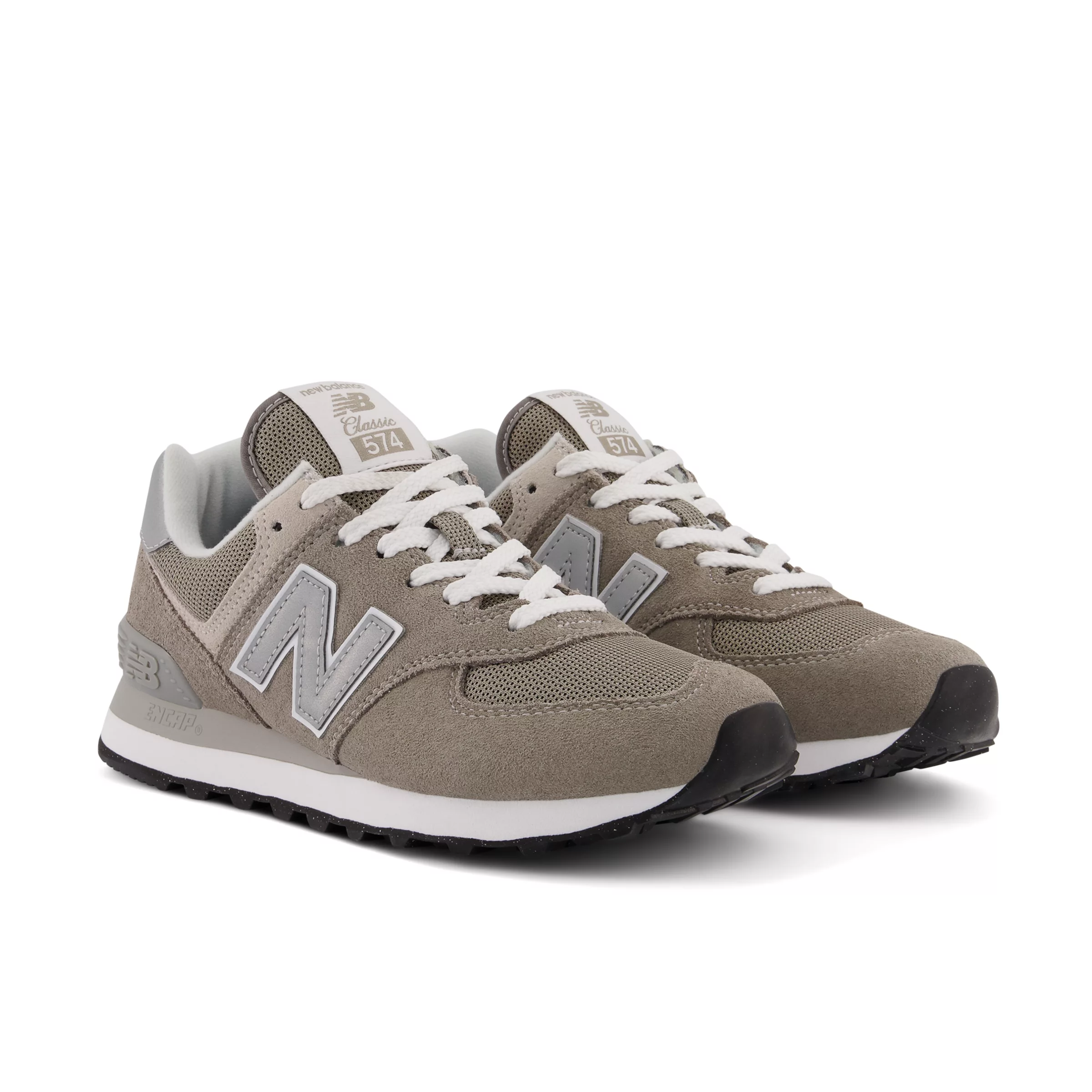 574 Core Grey with White