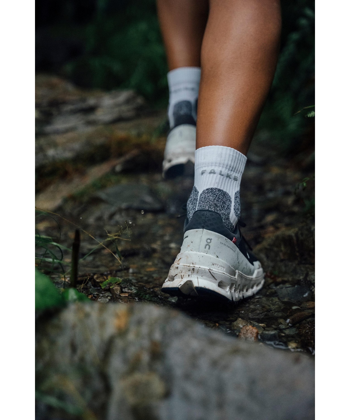 FALKE RU Trail Dame<br>Løpesokker -For bedre stabilitet på ujevnt underlag!