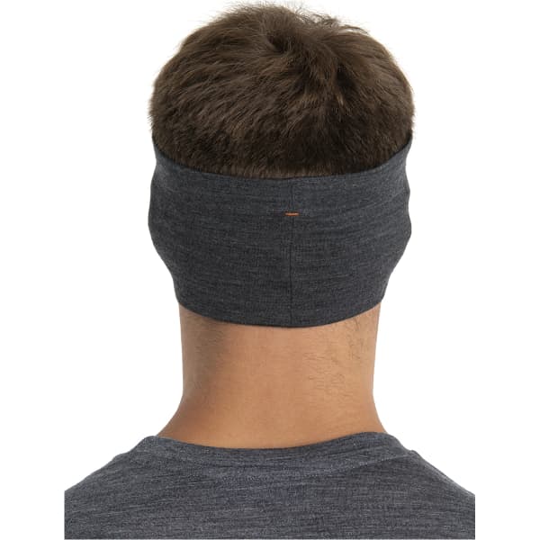 Bandeau cache cou randonnée ICEBREAKER HEADBAND JET U MER 200 OASIS JET HTHR