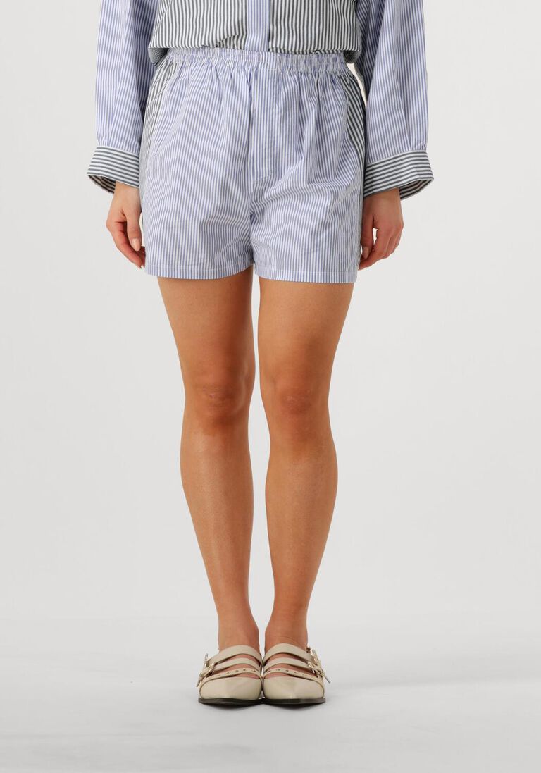blauwe antik batik korte broek martin short