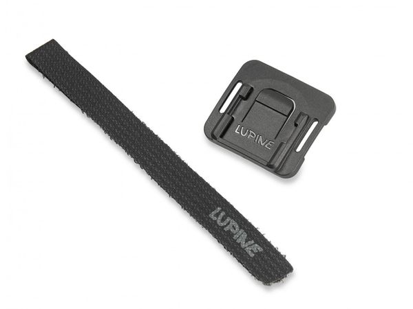 FRONTCLICK Helmhalter mit Klettband  schwarz