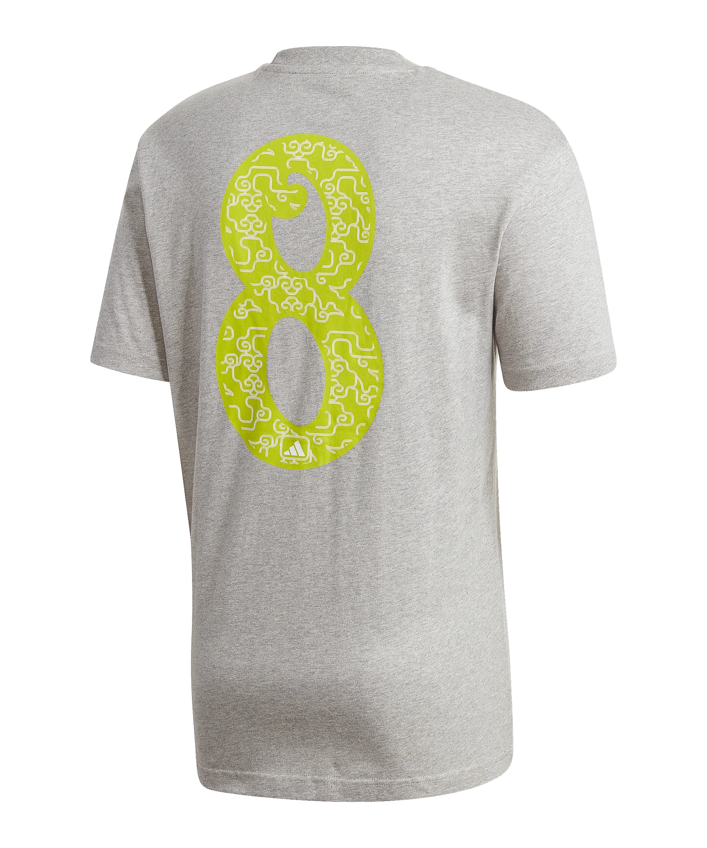 adidas Athletics Lucky 8 Graphic T-Shirt Grau