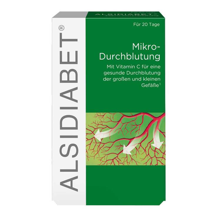 Alsidiabet Mikro-Durchblutung Kapseln, 60 St