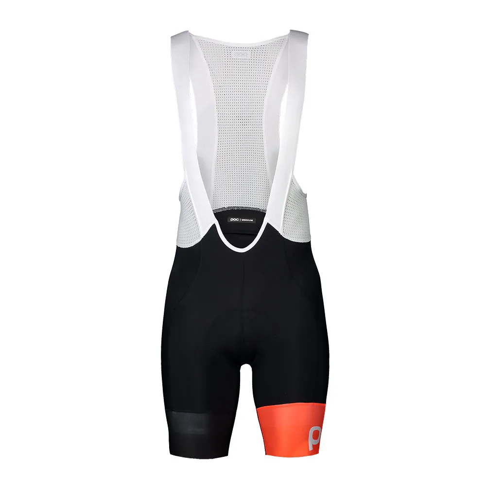 Poc ESSENTIAL ROAD - Cuissard À bretelles Homme uranium black/hydrogen white