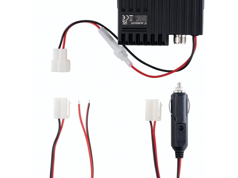 Albrecht CB Funkgerät AE 6110 VOX mit Zigarettenanzünder-St Mini-CB Funk mit VOX Freisprechfunktion