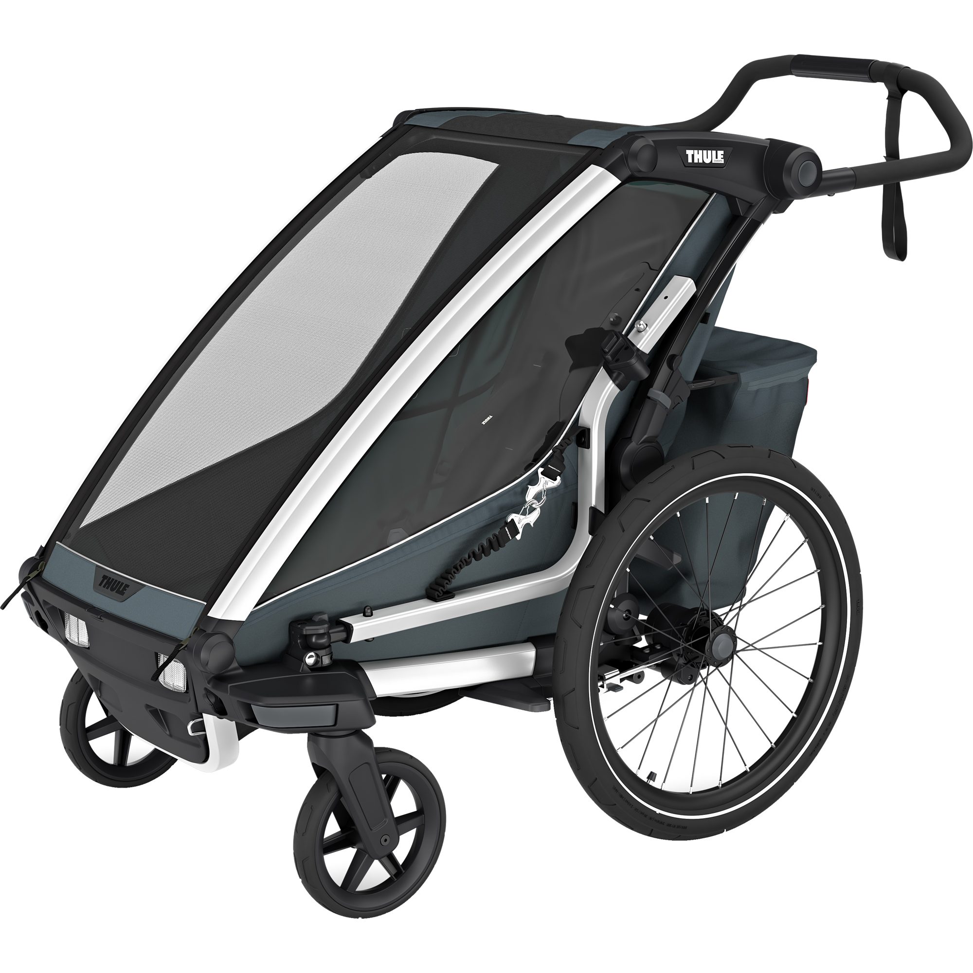 Thule Chariot Cross 2 Single Fahrradanhänger 1 Sitzer dark slate