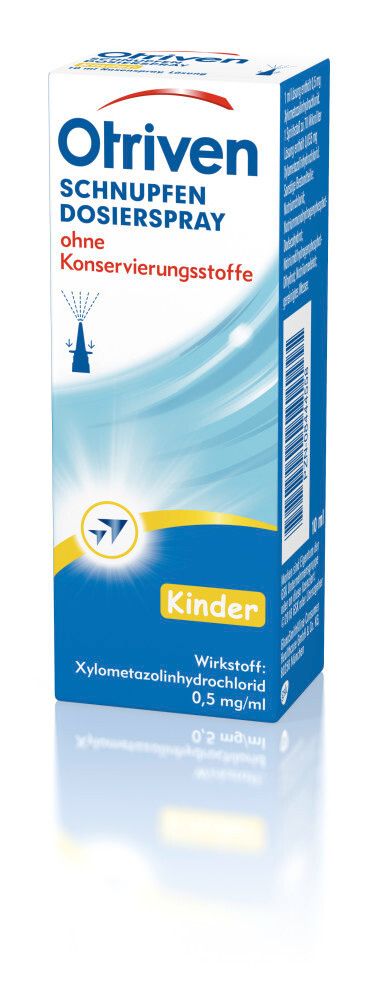 Otriven 0,05 % Nasenspray ohne Konservierungsstoffe für Kinder