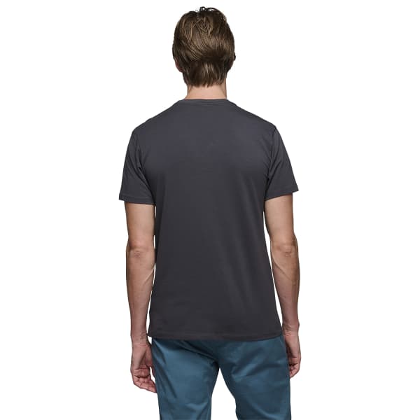 T-shirt escalade BLACK DIAMOND CHALKED UP 2.0 SS TEE CHARCOAL