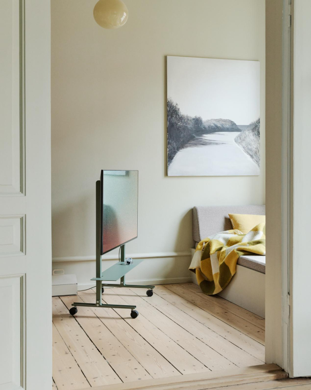 Pedestal Straight Rollin' tv-standaard Mossy Green
