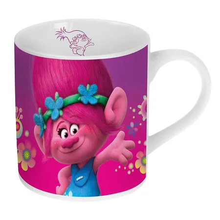 p:os Trolls Kinderbecher in Geschenkverpackung, 180 ml, sortiert