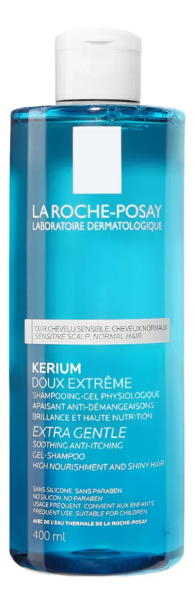 La Roche-Posay Kerium Ultra Gentle Gel Shampoo - 400 ml.