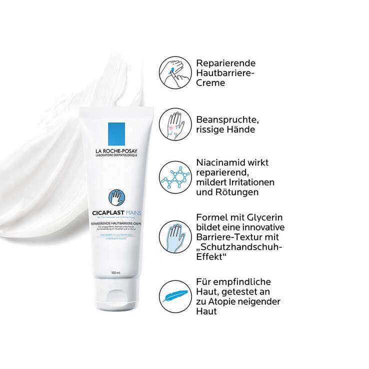 La Roche Posay Cicaplast Handcreme, 100 ml
