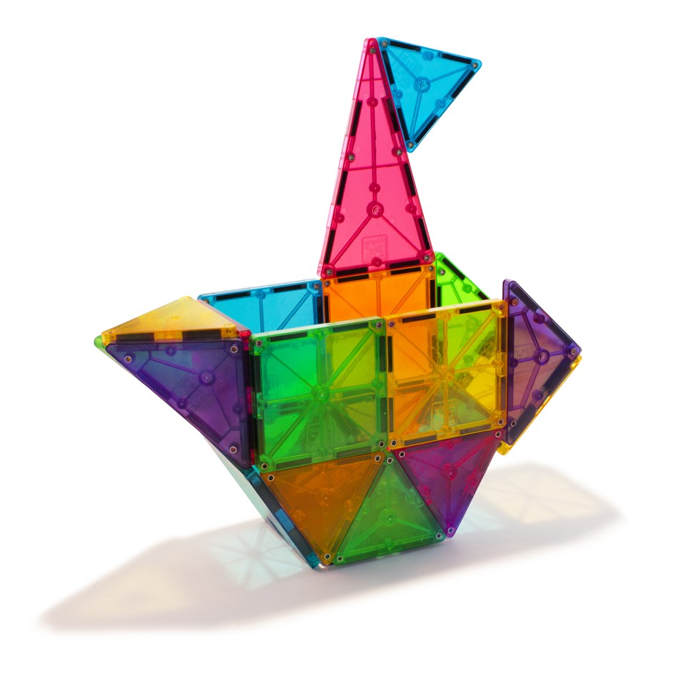 Magna-Tiles - Klare farver 32 stk.