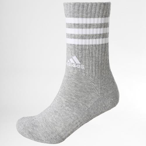 Lot De 3 Paires De Chaussettes IC1323 Noir Blanc Gris Chiné