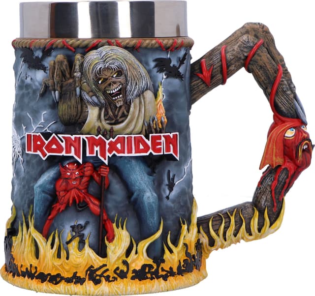 Nemesis Now Iron Maiden kop (Number of the Beast)