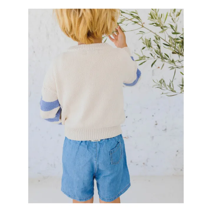 Búho Bermuda Denim Lin | Bleu jean