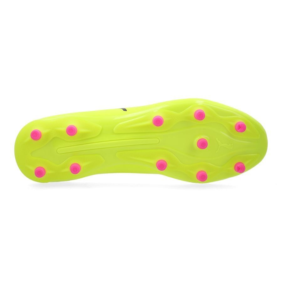 PUMA King Pro FG/AG Phenomenal - Electric Lime/Noir/Poison Pink Femme