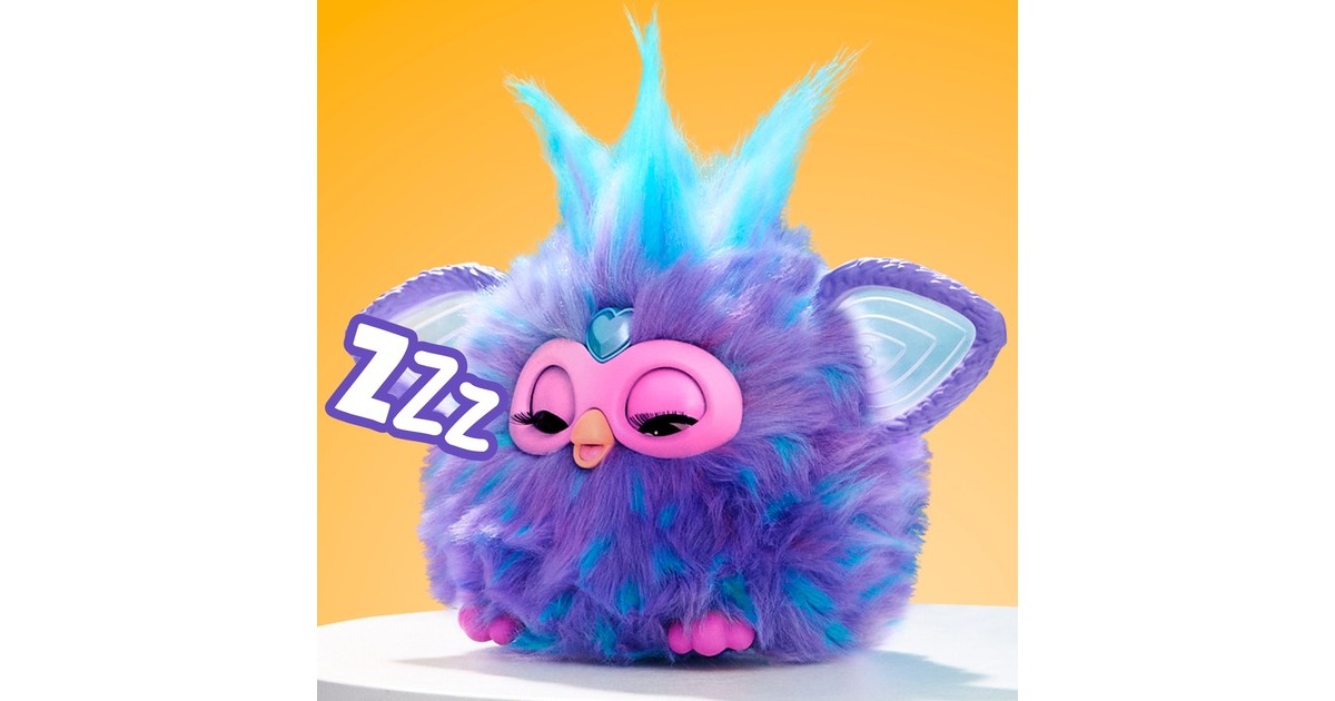 HasbroFurby Paars Pluchenspeelgoed