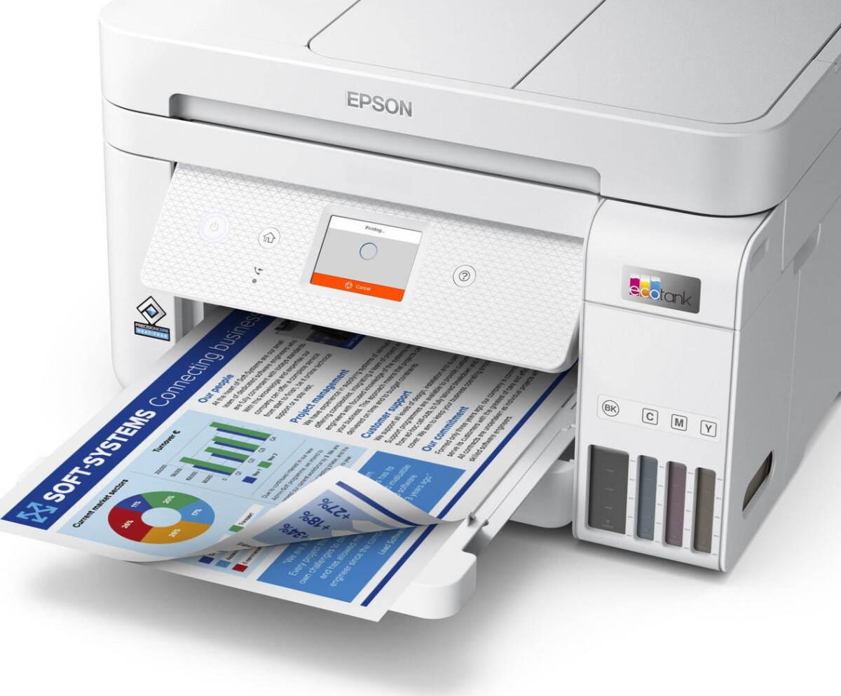 Epson Ecotank Et-4856 - Aio Printer Med WiFi - 15,5 Spm
