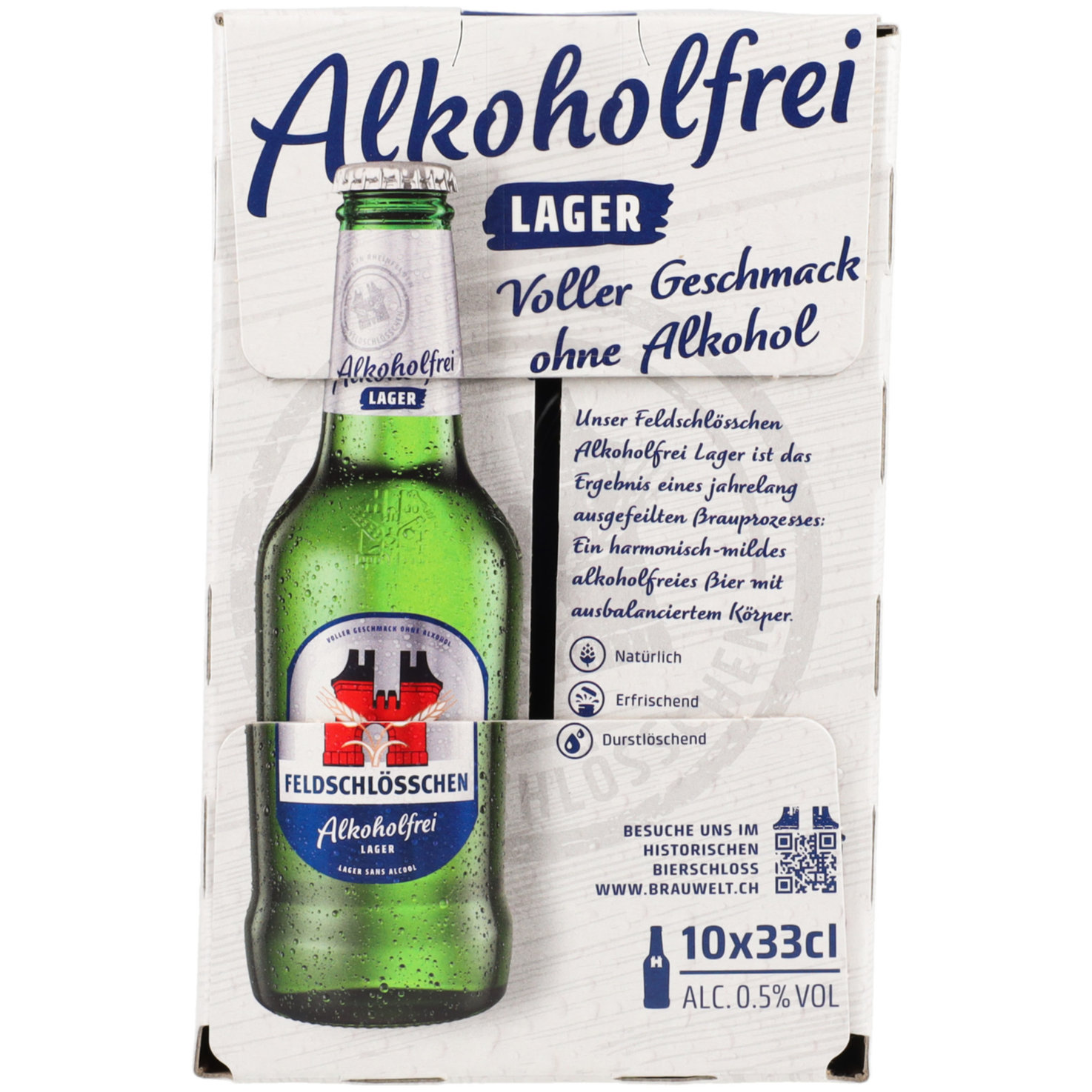 Feldschlösschen Alkoholfrei Lager Bier 10x33cl -330cl