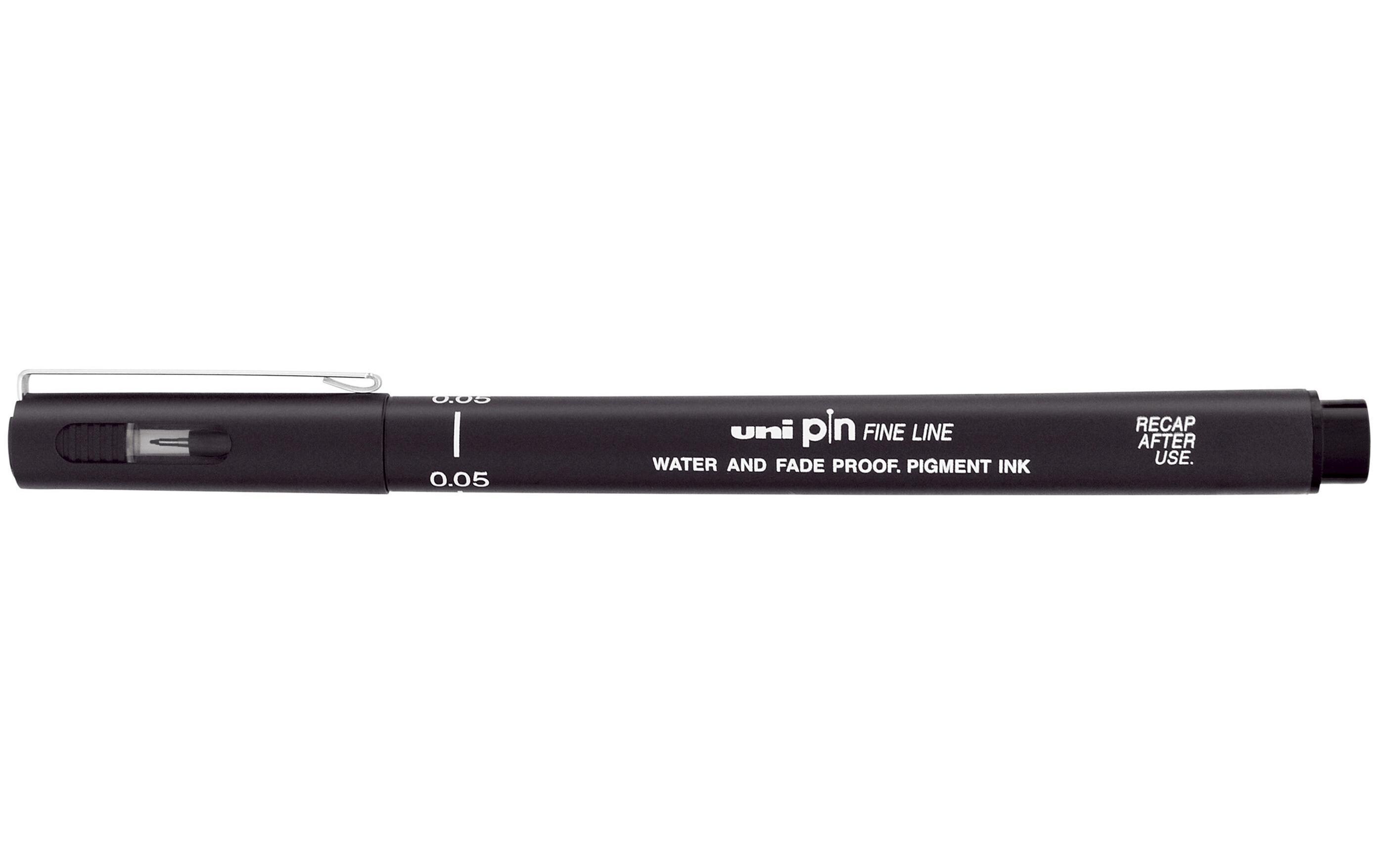 Fineliner PIN 0.05 mm, SchwarzFeinschreiber für präzises Schreiben und Zeichnen