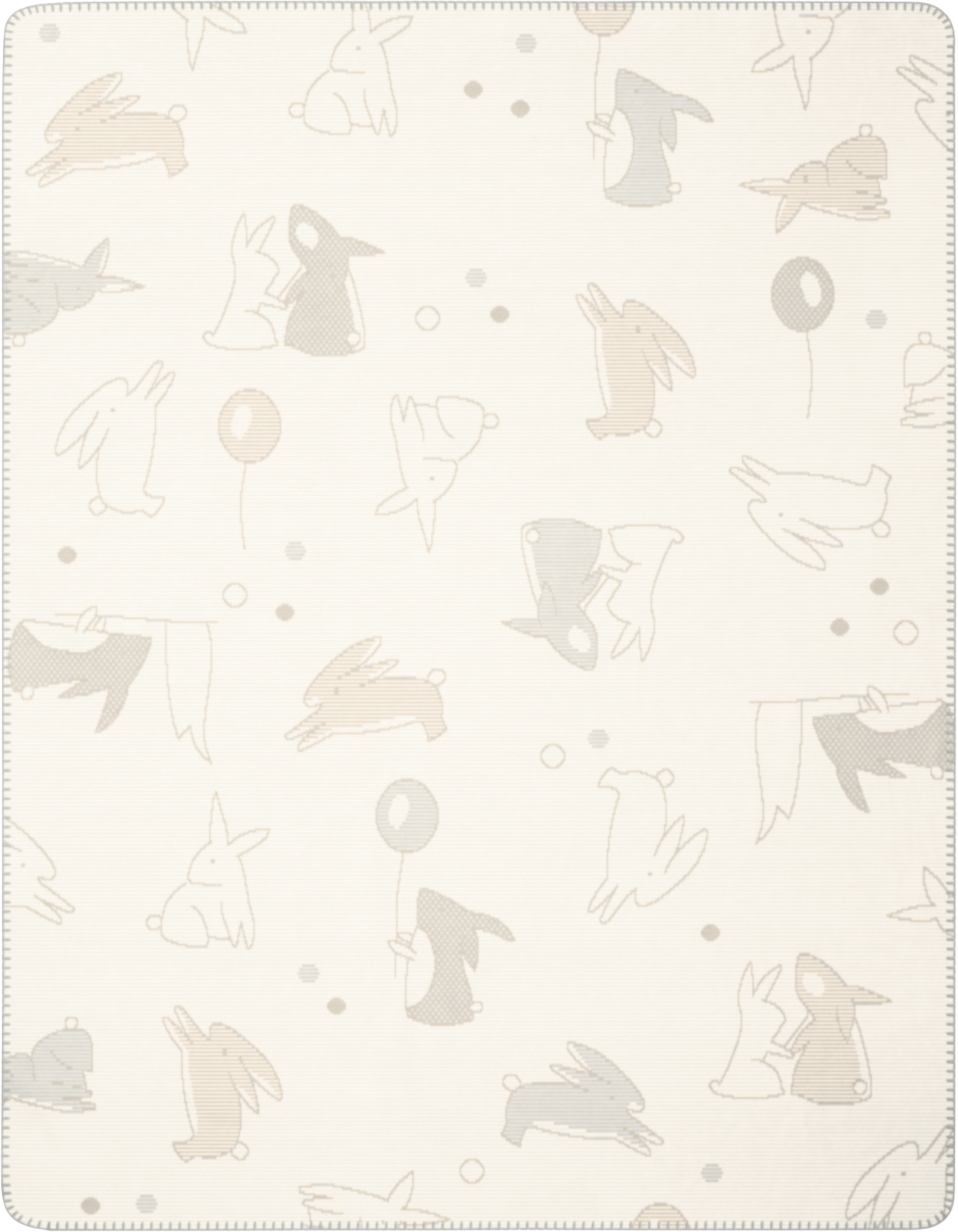 Babydecke LITLLE RABBITS