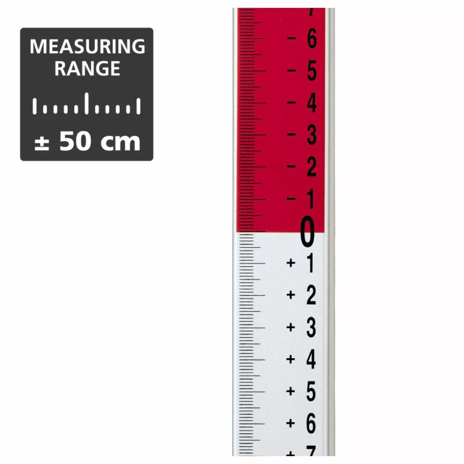 Laserliner 080.50 Flexi-meetlat Plus Rode meetlat - uitschuifbaar - 240cm