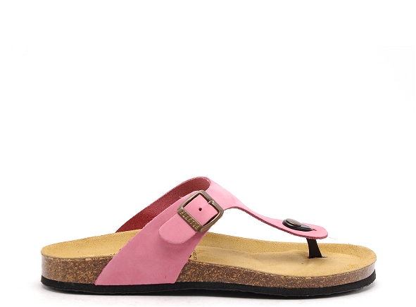 Plakton mules et sabots plats femme bolero rose