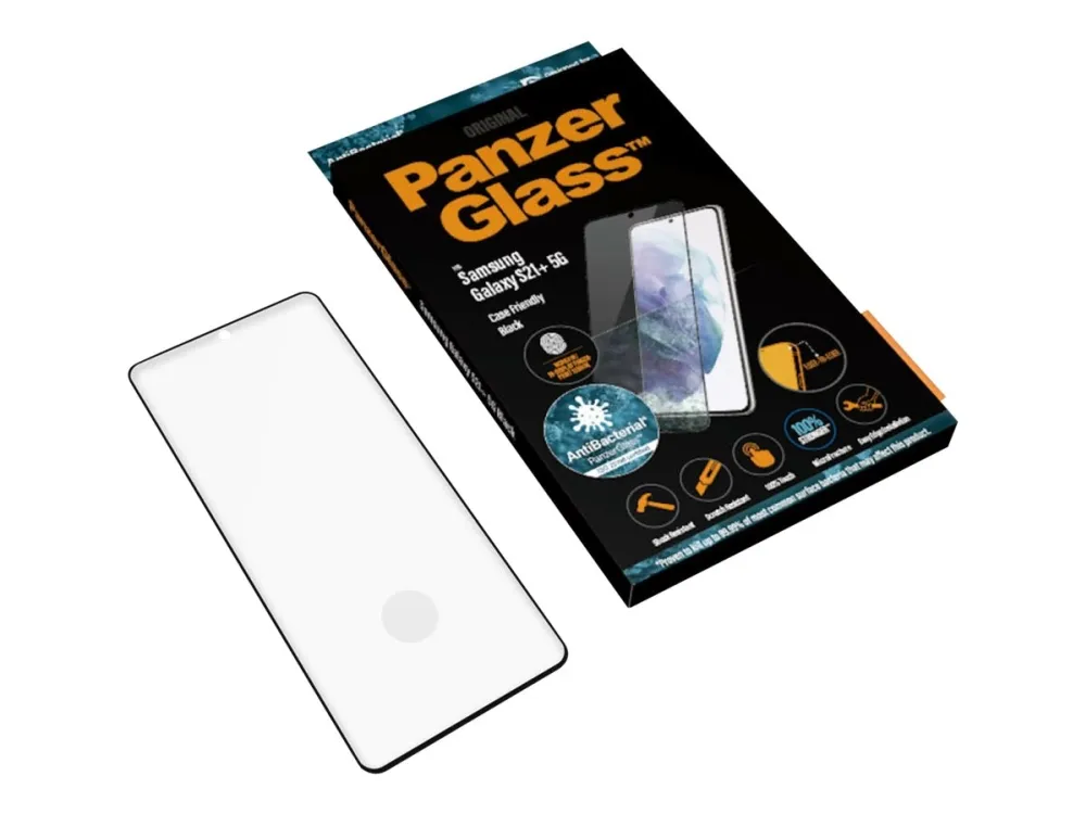PanzerGlass Samsung Galaxy S21  FP CF AB Edge-to-Edge, black